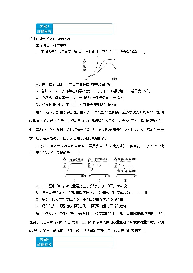 2021版高考生物(人教版)一轮复习学案:第九单元 第32讲 生态环境的保护第2页