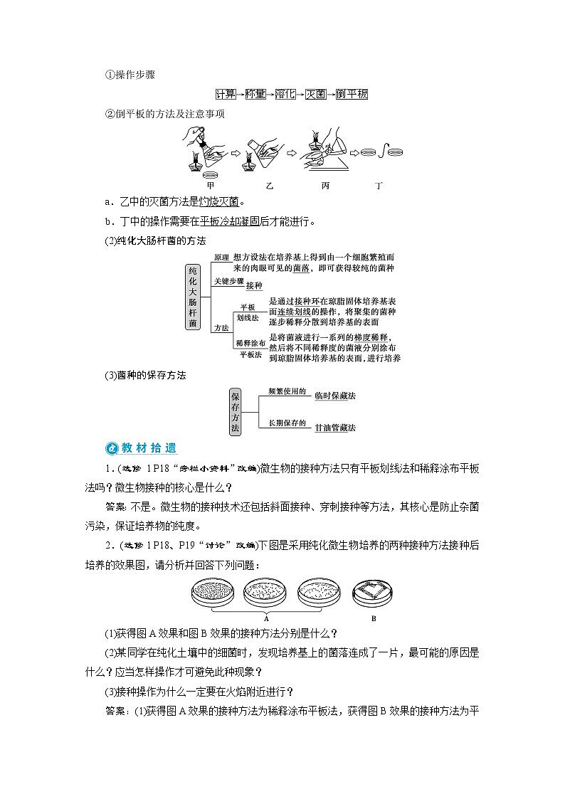 2021版高考生物(人教版)一轮复习学案:第十一单元 第36讲 微生物的培养与应用第2页