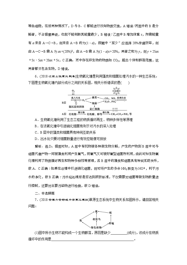 2019年高考生物二轮习题:专题13专题强化训练 Word版含解析第3页