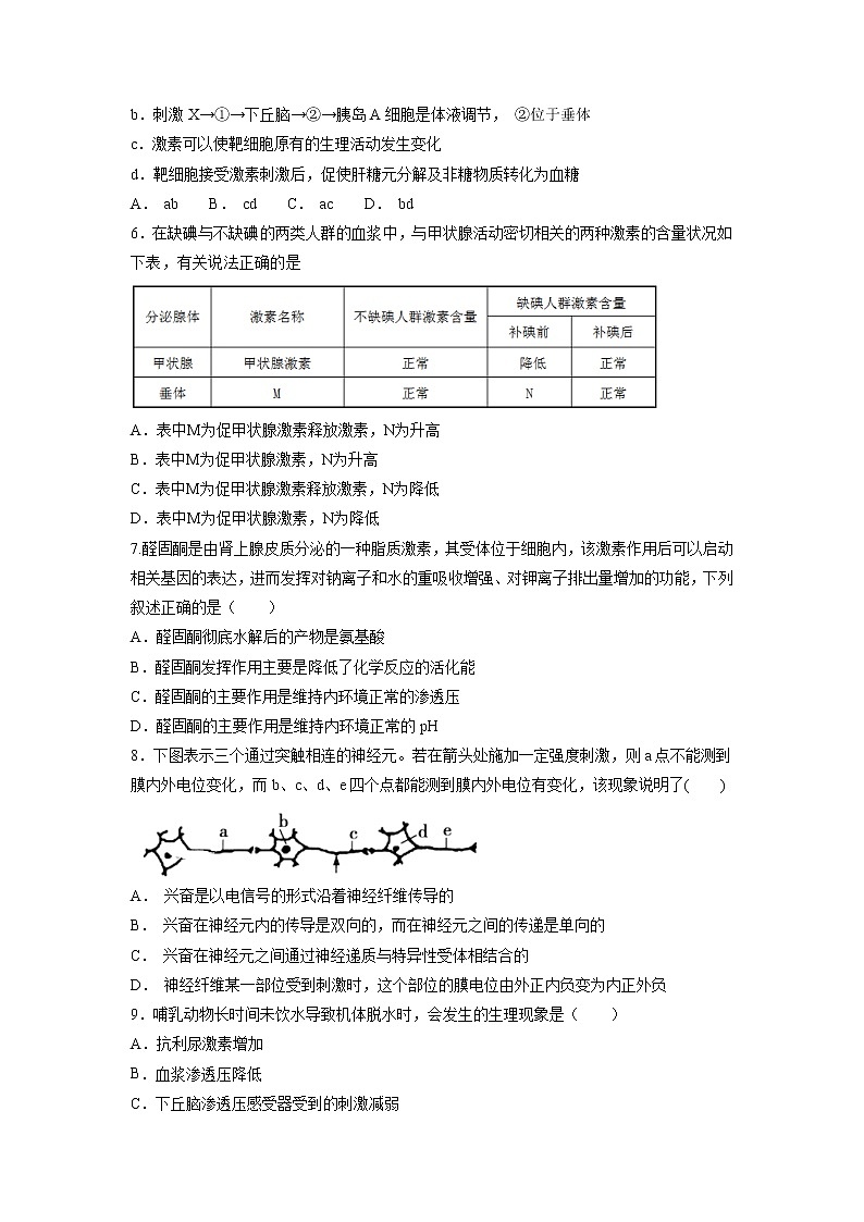 【生物】江苏省七校联盟2018-2019学年高二上学期期中联考试题(选修)第2页