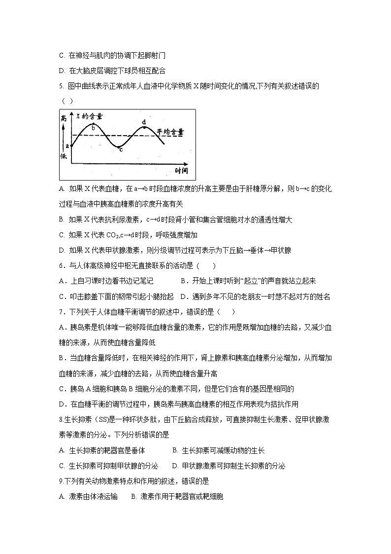 【生物】山東省淄博市淄川中學(xué)2018-2019學(xué)年高二下學(xué)期開學(xué)檢測考試試題第2頁