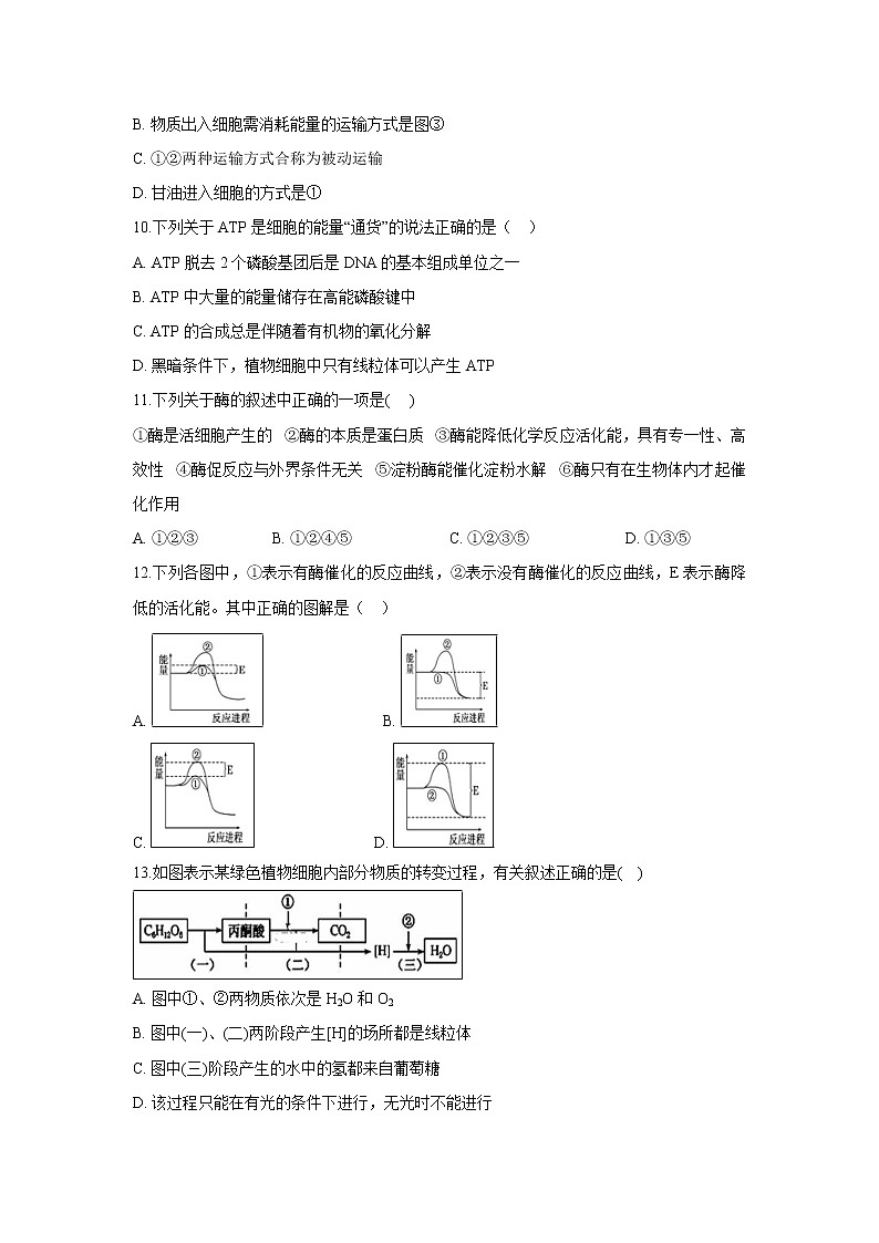 【生物】辽宁省六校协作体2019-2020学年高二上学期开学考试试题(解析版)第3页
