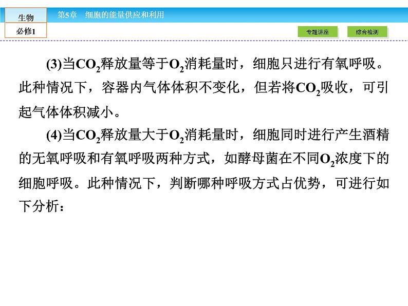 (人教版)高中生物必修一:第5章-全章章末高效整合精讲课件(共22 张PPT)05