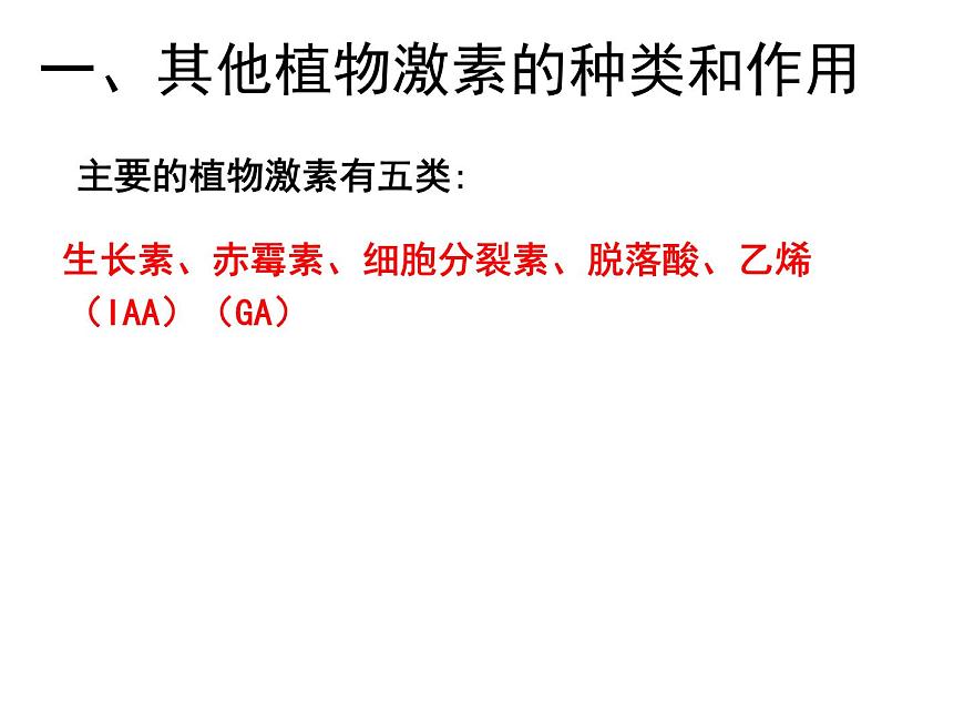 3.3 其他植物激素 課件第3頁
