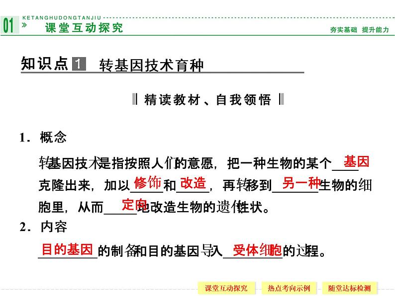 2.2 现代生物技术在育种上的应用 精品课件(人教版选修2)03