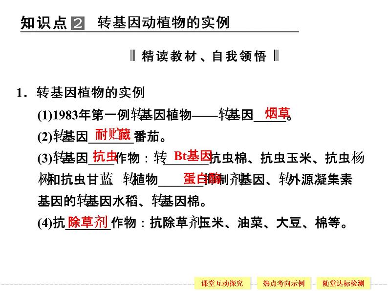 2.2 现代生物技术在育种上的应用 精品课件(人教版选修2)08