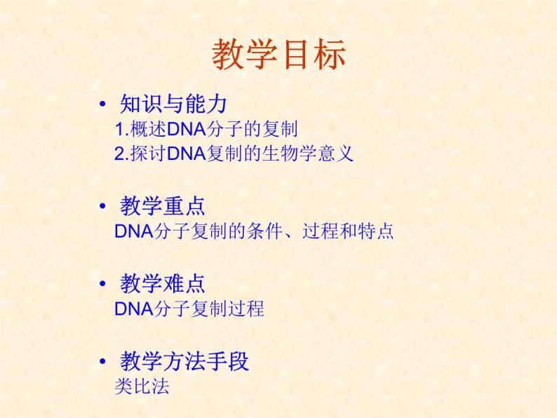 高中人教版生物必修2教学课件：3.3 DNA的复制2 Word版含答案02