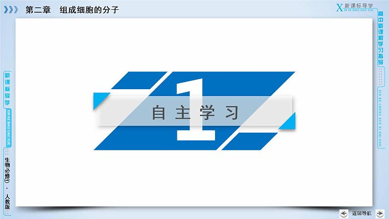 高中生物人教版必修1课件:第2章 第5节细胞中的无机物05