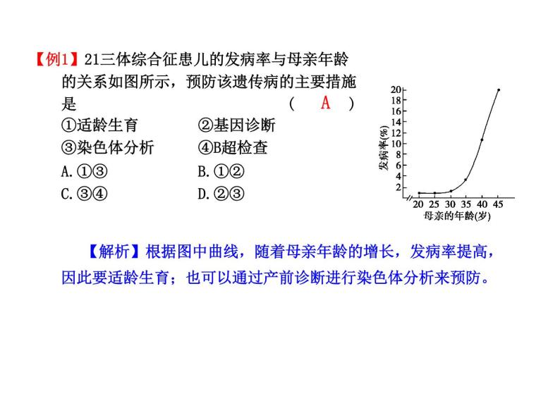 【人教版】高中生物必修二《 5.3 人类遗传病》课件08