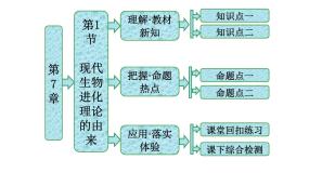 生物人教版 (新课标)第1节 现代生物进化理论的由来说课ppt课件