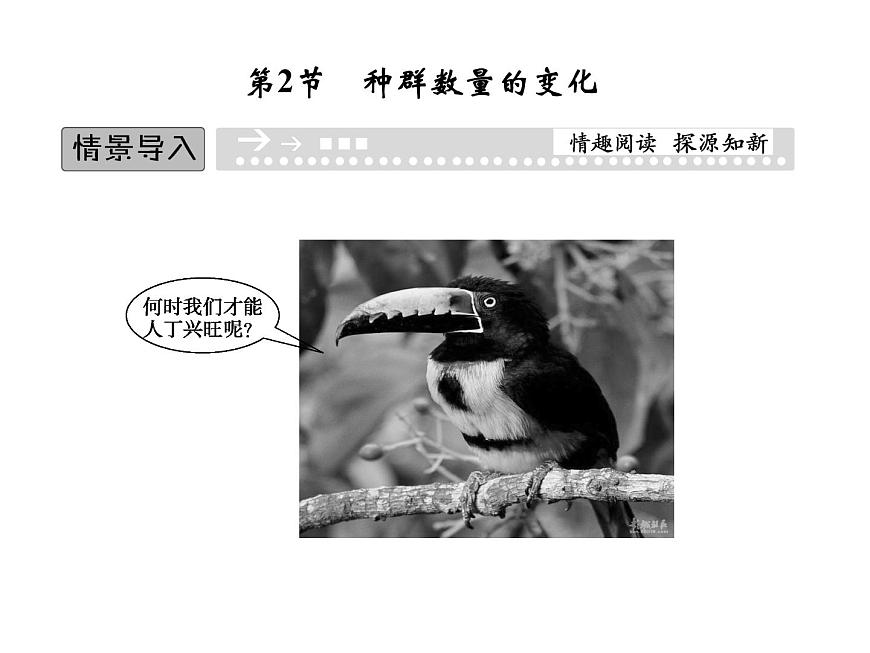 高效課堂同步課件：4-2種群數(shù)量的變化（必修3）第1頁