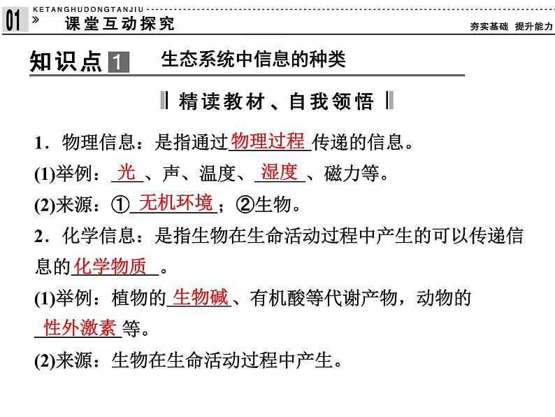 高效课堂同步课件:5-4生态系统的信息传递(必修3)03
