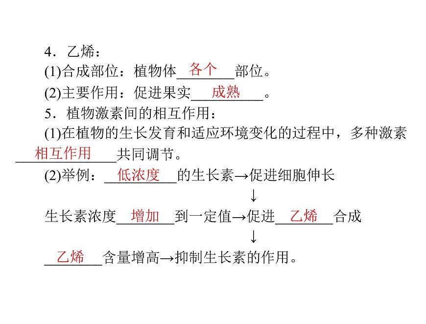 新人教版生物必修三：3.3《其他植物激素》ppt課件（29頁）第4頁