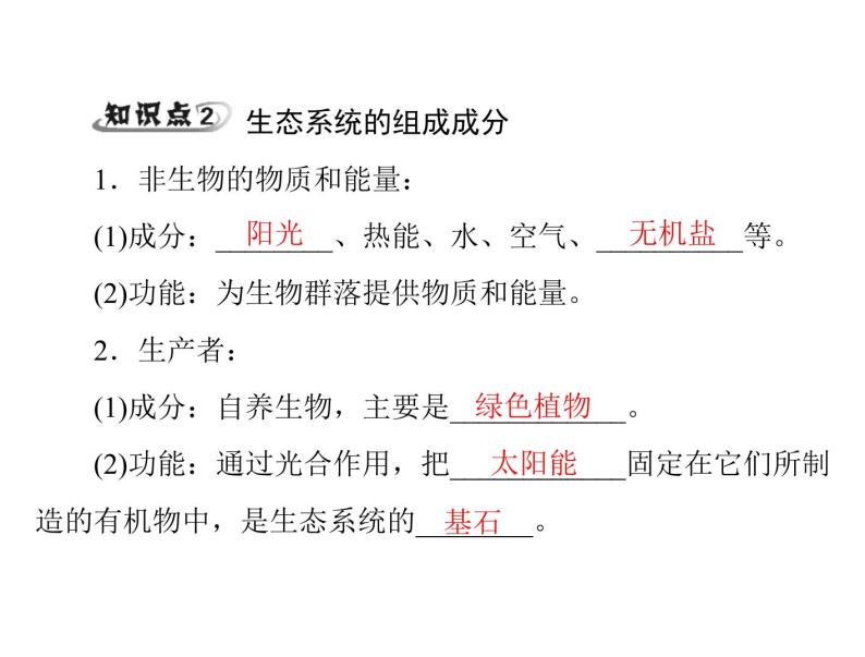 新人教版生物必修三：5.1《生态系统的结构》ppt课件（35页）05