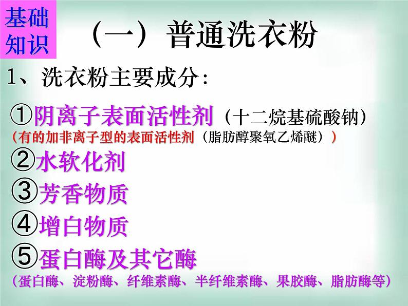 生物:第二部分《实验五 加酶洗衣粉的使用条件和效果》课件9(浙科版选修1)04
