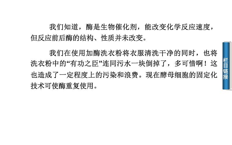 高中生物选修1课件:4.3酵母细胞的固定化(共28张PPT)03
