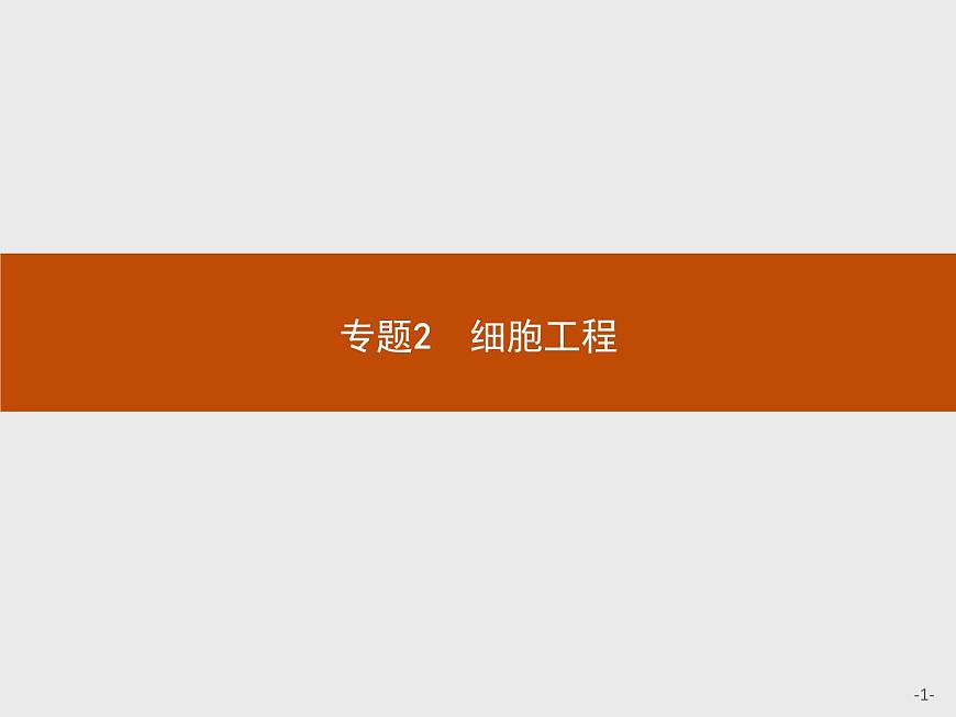 高中生物人教版選修3課件：2.1.1 植物細(xì)胞工程的基本技術(shù)第1頁