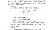 高中生物人教版 (新课标)必修1《分子与细胞》第五章 细胞的能量供应和利用第4节 能量之源——光与光合作用二 光合作用的原理和应用[55]同步测试题