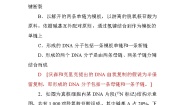 高中生物人教版 (新课标)必修2《遗传与进化》第4节 基因是有遗传效应的DNA片段同步练习题