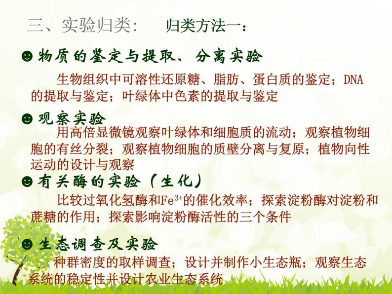 高中生物实验专题复习(整理高考生物学全部实验)