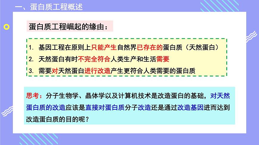 2021年春人教版高二生物選修三課件：1.4 蛋白質(zhì)工程的崛起第4頁