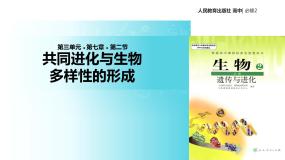 高中三 共同进化与生物多样性的形成教学ppt课件