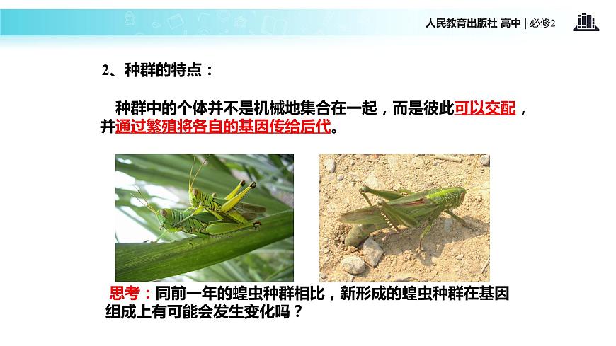 發(fā)現(xiàn)式教學(xué)【教學(xué)課件】《現(xiàn)代生物進化理論的主要內(nèi)容》(人教)第8頁