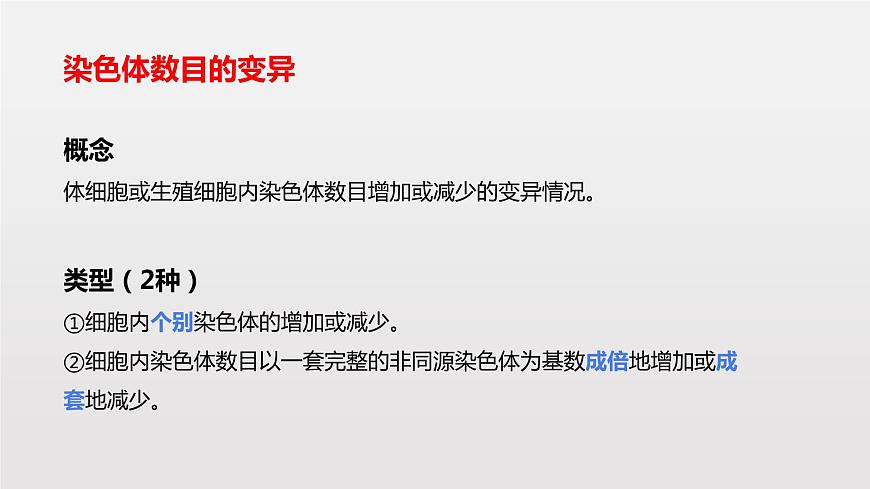 高中 生物 人教版 (2019) 必修2《遺傳與進(jìn)化》5.2 染色體變異組第6頁