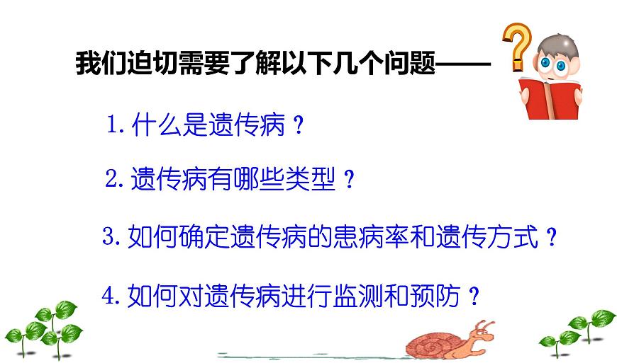 高中生物人教版 (新課標(biāo)) 必修2課件 5.3 人類遺傳?。?）第3頁(yè)