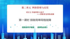 2021学年1.排除简单网络故障完美版ppt课件