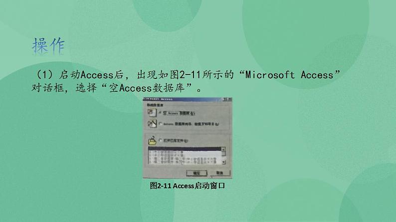 粤教版高中信息技术(选修4)2.3 创建数据库的结构 课件第4页