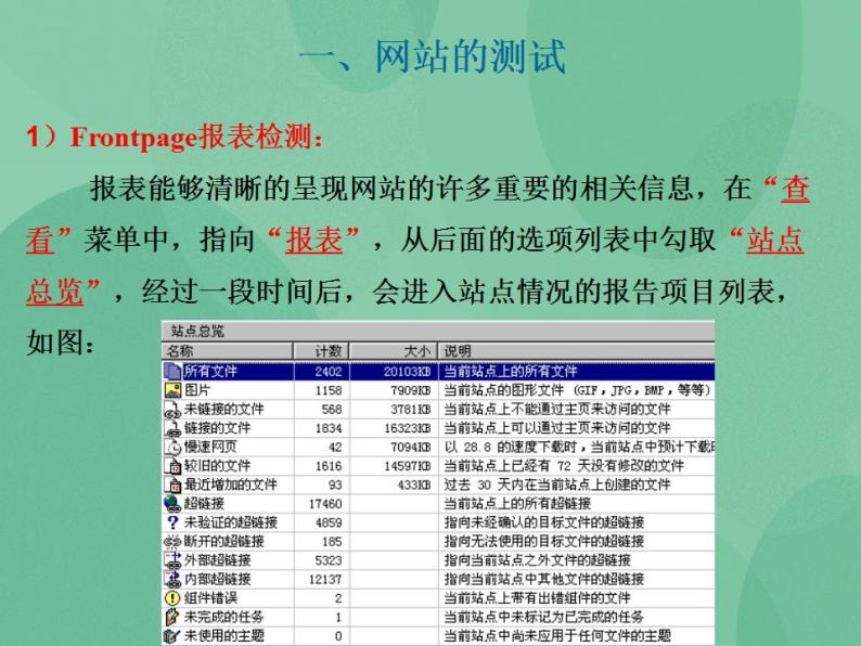 粤教版高中信息技术（选修3） 4.5 网站的发布与管理 课件03