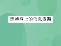 2020-2021学年第三章 因特网的应用3.1 因特网上的信息资源优质课件ppt