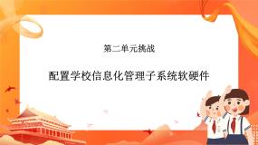 2021学年单元挑战 配置学校信息化管理子系统软硬件试讲课ppt课件