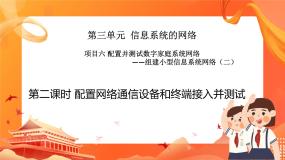 高中信息技术沪教版（2019）必修2 信息系统与社会2.配置网络通信设备完美版ppt课件