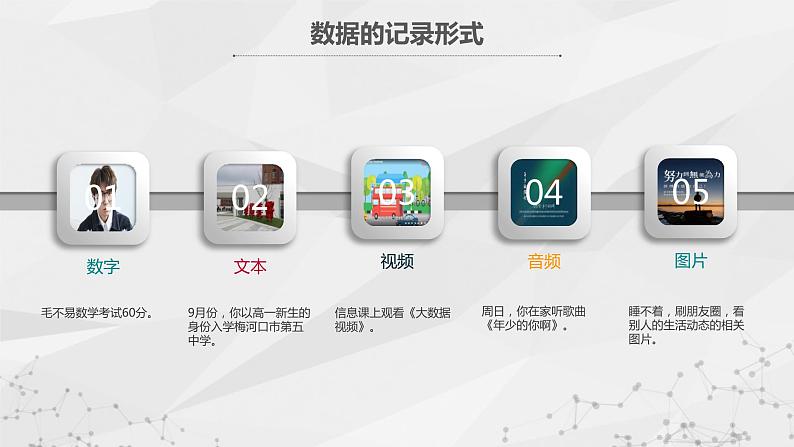 粤教版(2019)高中信息技术 1.1《数据及其特征》课件07