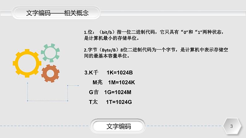 粤教版(2019)高中信息技术 1.2.2《编码的基本方式》(文字编码)课件03