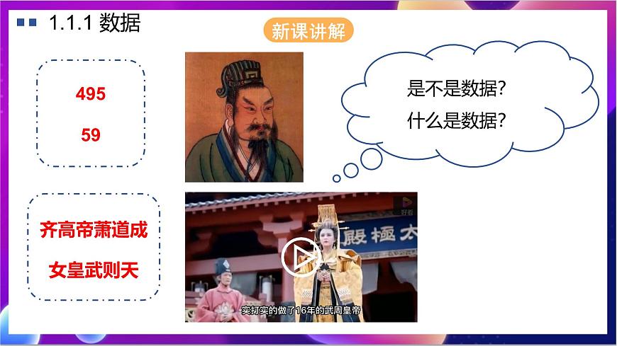 【新教材】粵教版（2019）信息技術(shù)必修一 1.1&1.3&2.1《數(shù)據(jù)&信息&知識(shí)&智慧》課件第4頁(yè)