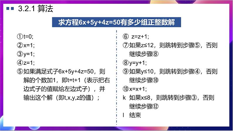 【新教材】粤教版(2019)信息技术必修一3.2《算法及其描述》课件第7页