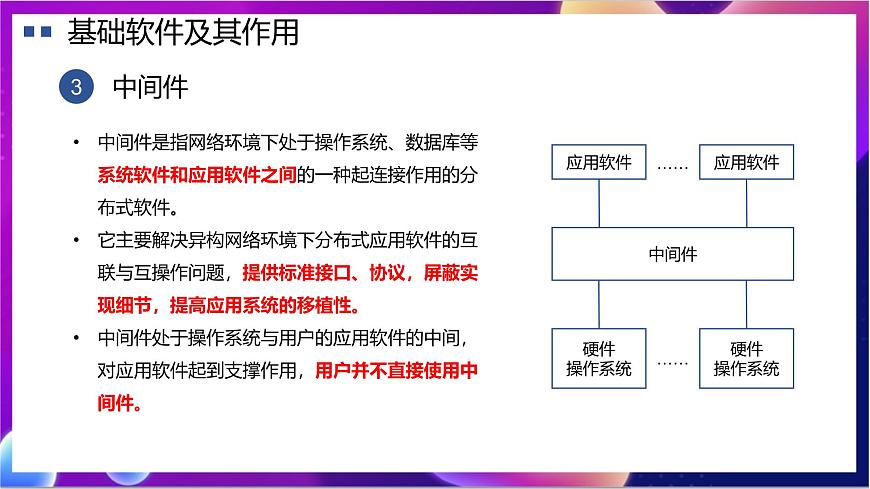 【新教材】粵教版（2019）信息技術(shù)必修二4.2《信息系統(tǒng)的軟件及其作用》課件第7頁