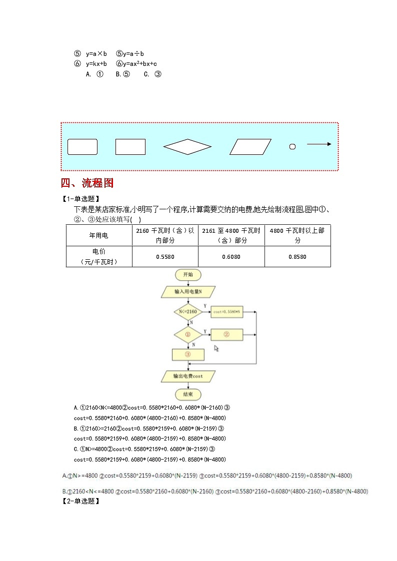 算法-流程图练习第2页