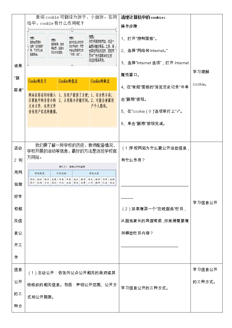 必修2  5.2 信息社会的法律与法规  教案  第1课时03