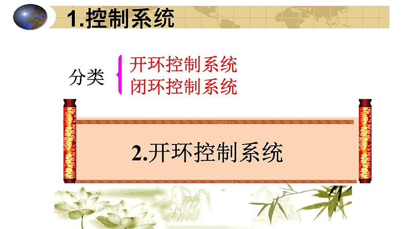 苏教版高中通用技术 必修2 4.2 控制系统的工作过程与方式(课件)第7页