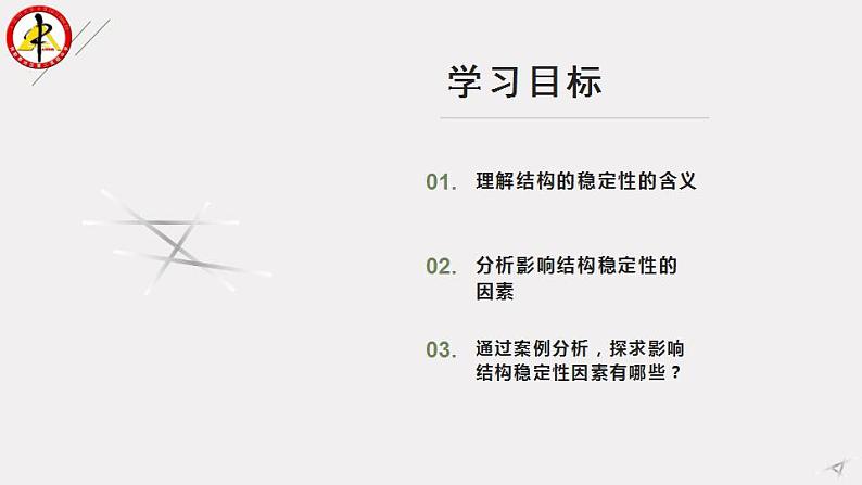 苏教版高中通用技术 必修2 1.2 稳固结构的探析---结构的稳定性(课件)第2页