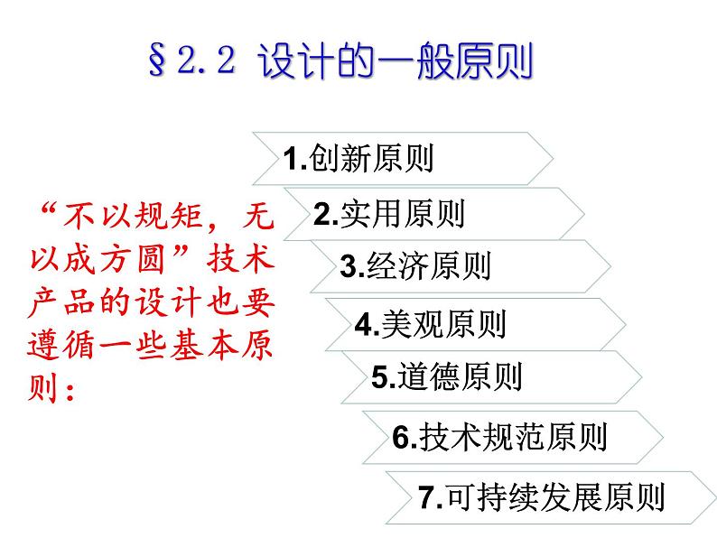 2.2 设计的一般原则 课件-2021-2022学年高一苏教版(2019)通用技术必修《技术与设计1》第2页