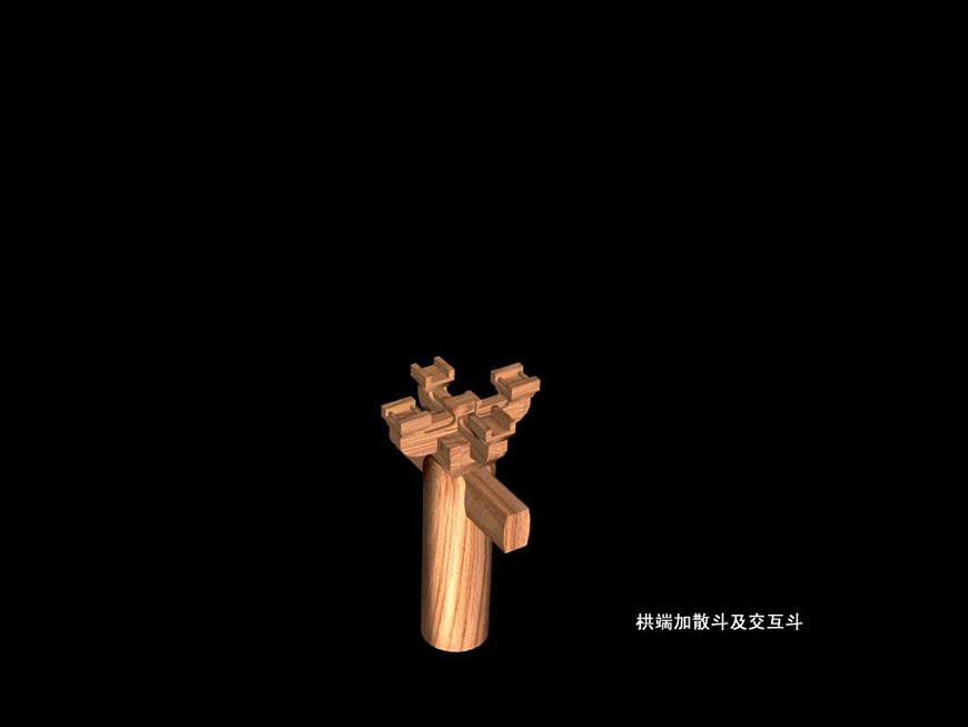 斗拱組成的動(dòng)畫演示第6頁