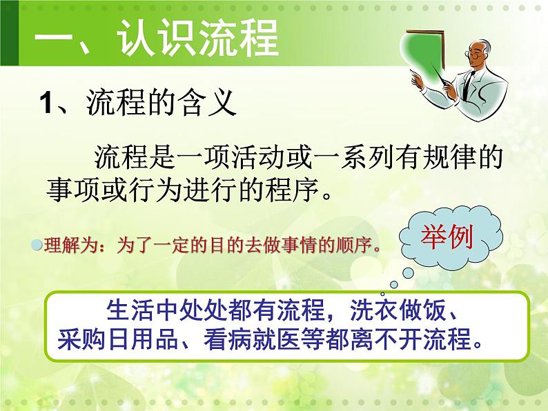 苏教版高中通用技术 必修2 2.1 生活和生产中的流程 (2)(课件)04