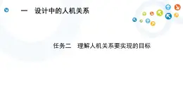 4.1 任务二 理解人机关系要实现的目标  课件+教案