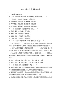 2013年四川省高考语文试卷