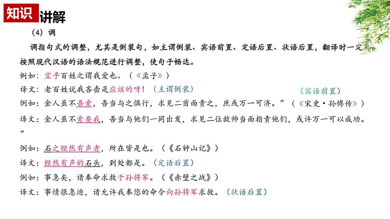 8.文言文:翻译技巧 PPT课件第6页